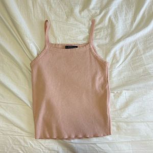 brandy melville pink tank top